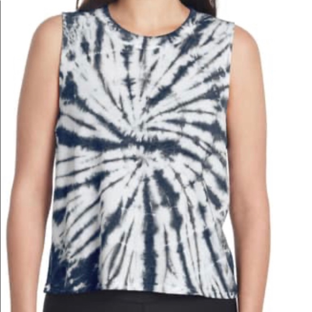 NWT SAGE COLLECTIVE Tie Dye Crew Neck Tank Top